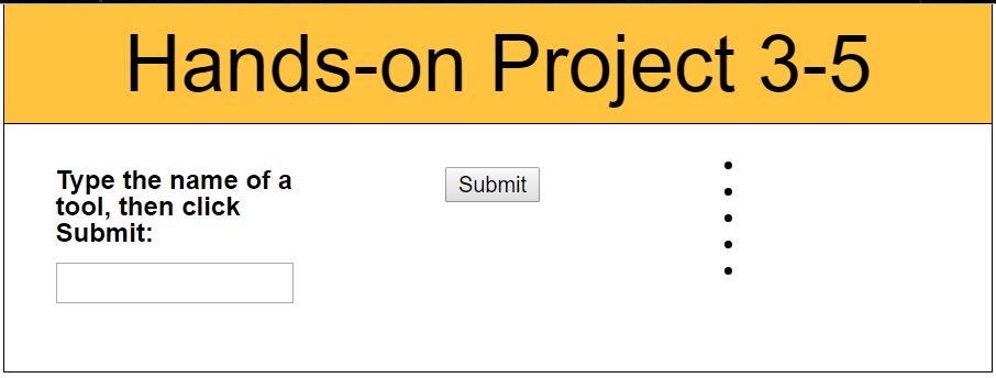 Chapter Exercise