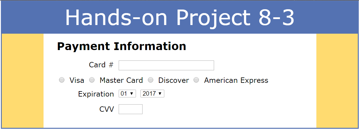 Chapter Exercise